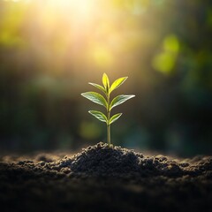 New life emerging from the earth (1)