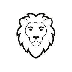 Lion Head Vector – Bold Illustration, Wild Animal Icon, Logo & Clipart