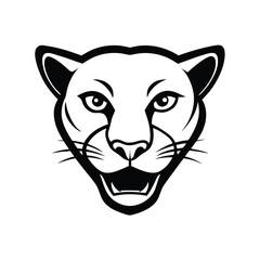 Panther Head Vector – Bold, Fierce, Wild Cat Illustration & Clipart