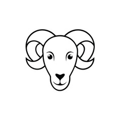 Ram Head Vector – Bold Illustration, Animal Logo, Mascot & Clipart