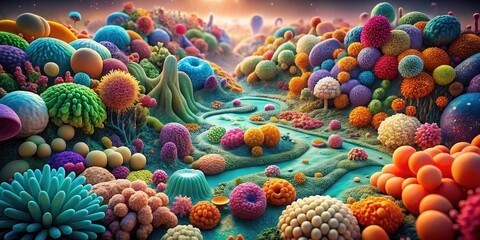 Drone View: Probiotic Diversity - Microbiome Health Benefits & Unique Strains