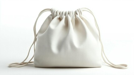 Off-White Drawstring Bag