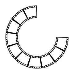 Fototapeta premium Movie Cinema Roll
