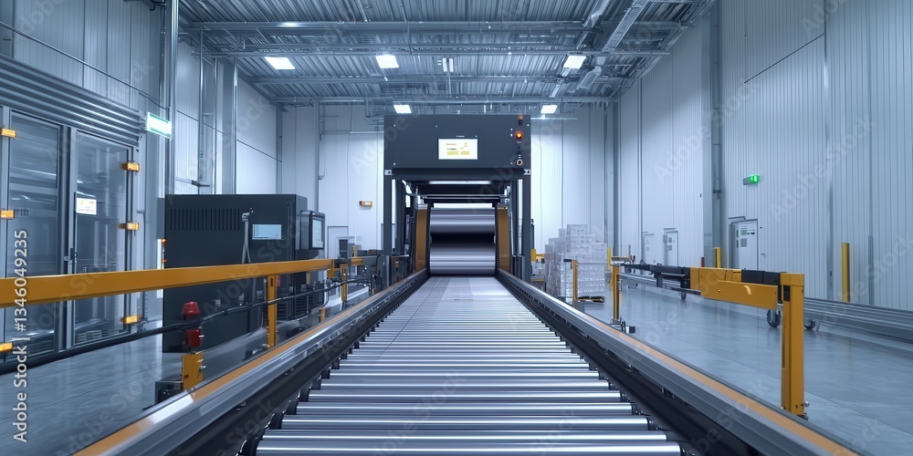 Poster enhancing e-commerce fulfillment strategies for efficient order processing