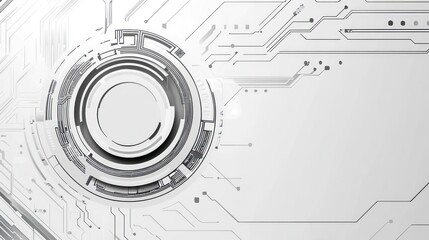 Obraz premium Abstract circuit board technology background (6)