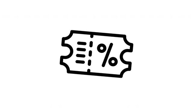 coupon animated icon