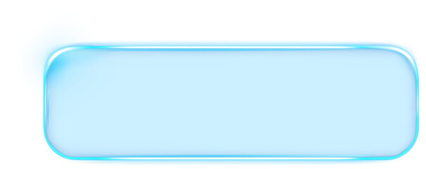 Blue Futuristic Light Frame