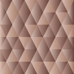 Obraz premium Seamless Mocha Mousse gradient triangular pattern
