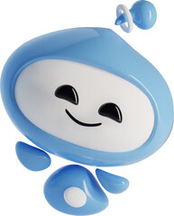 Obraz premium Say Hi Robot