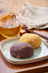 おはぎ – あんこときな粉の伝統的な和菓子