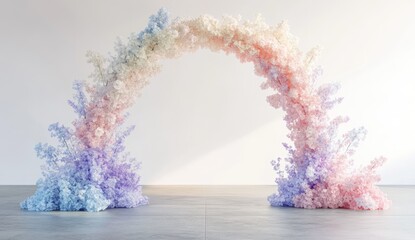 Pastel Floral Archway (1)
