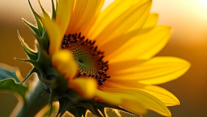 sunflower Closeup 
