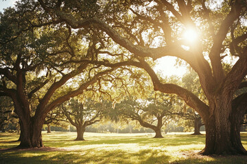 Obraz premium 木, 葉っぱ, 森, 自然, 光, 木漏れ日, 動き, 公園, 緑, tree, leaf, forest, nature, light, sunlight through trees, movement, park, green