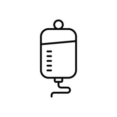 blood bag Vector icon