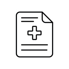 med records Vector icon