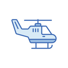 Helicopter Vector icon