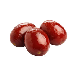 Fototapeta premium Jujube fruit isolated on white or transparent background