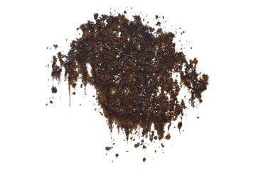 Metal rust isolated transparent background png