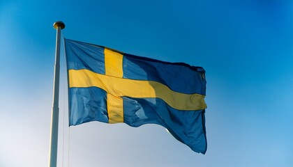 スウェーデン国旗の旗