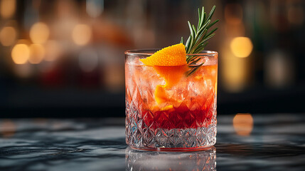 cocktail in the bar