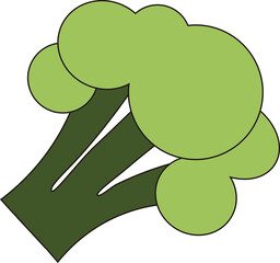 broccoli sticker