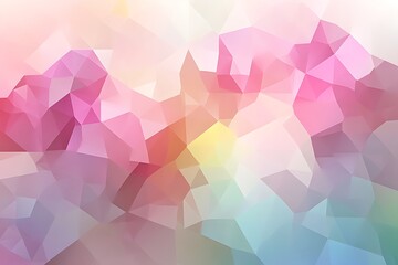 Obraz premium Pastel Triangle Abstract Background.