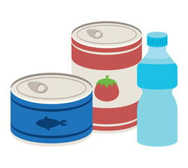 Emergency Food Cans