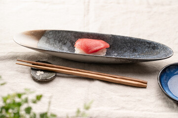 マグロの握り鮨