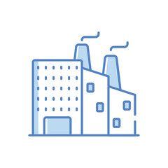 Factory Vector icon