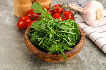 Arugula and spinach mix salad