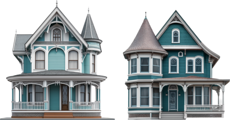 Elegant Victorian Homes 
