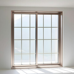 Modern Window with Natural Light and Clean Design