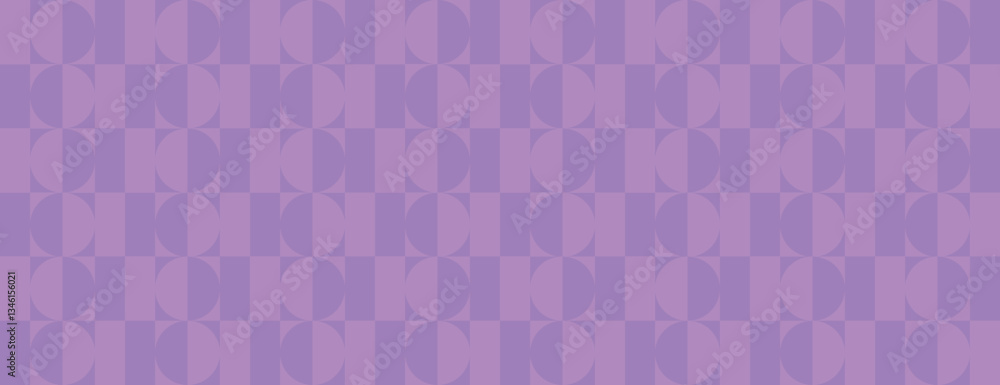 Poster geometric vector purple background with a modern style. the vector background features a repeating p