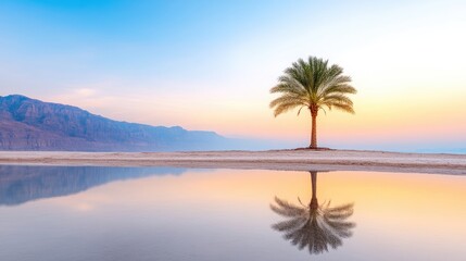 Serene Sunrise Beach Scene (1)