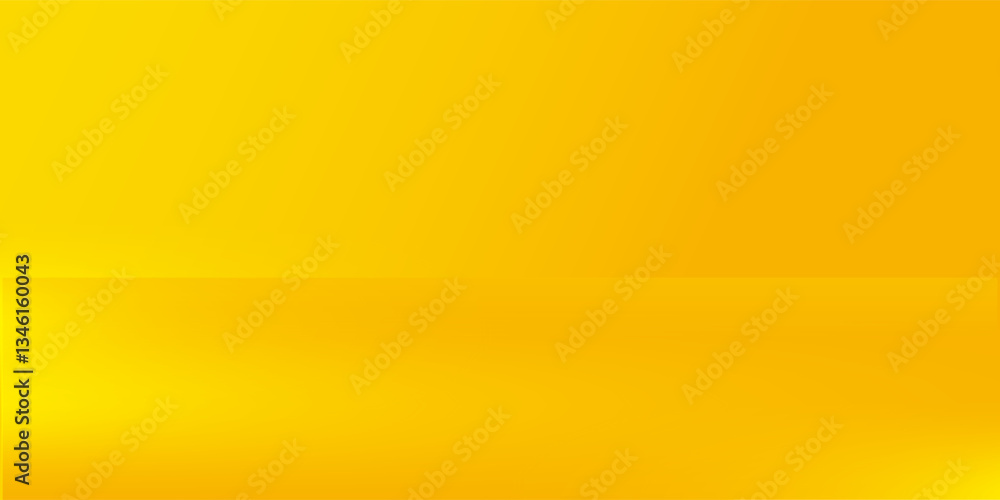 Poster yellow background abstract with gradient in empty room studio, yellow empty room studio gradient use