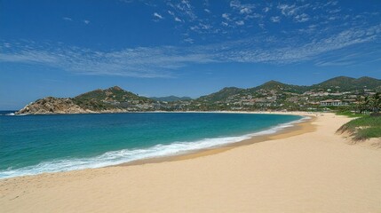 Obraz premium Mexican Beach Paradise Stunning Ocean View Vacation