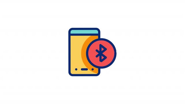 Bluetooth Animated Alpha Icons loop