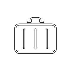 Baggage icon in line style