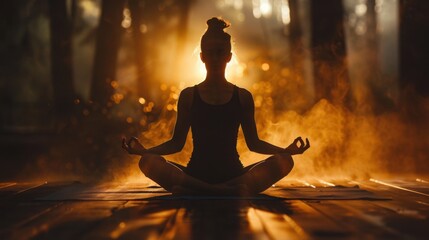 Meditative Breathing: A mindfulness practice where slow, controlled breathing calms the mind and reduces stress, promoting mental clarity and relaxation.
