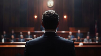 A Lawyer's Stand: Facing the Jury