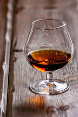 glass of cognac