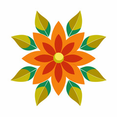 Fototapeta premium Shameless Summer flower pattern design 