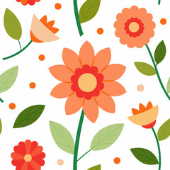Shameless Summer flower pattern design 