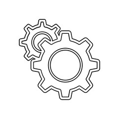 Setting icon in line style