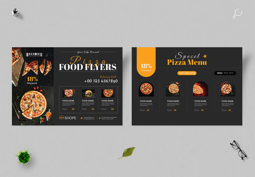 Your Delicious Pizza Flyers Template