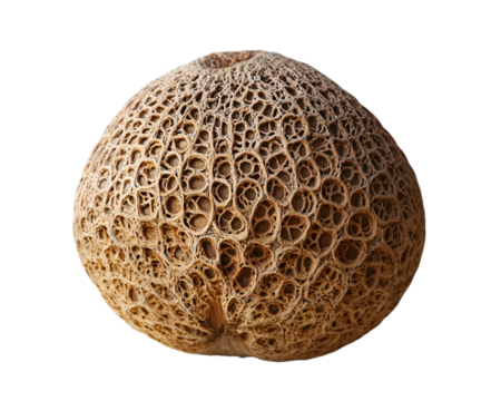 Close-Up of a Large Shelled and Unshelled Brazil Nut
