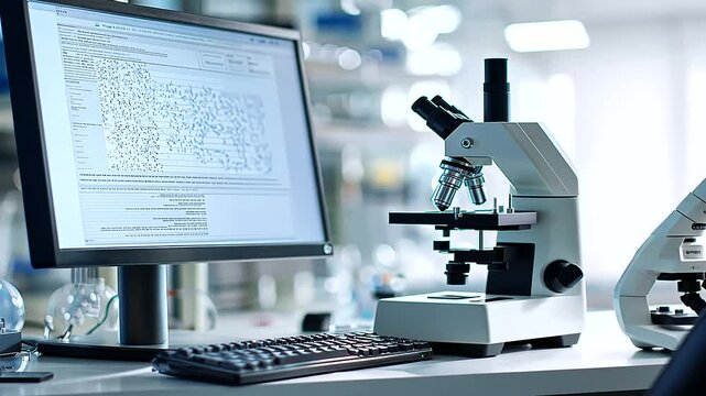Close-up of a computer screen displaying a research hypothesis