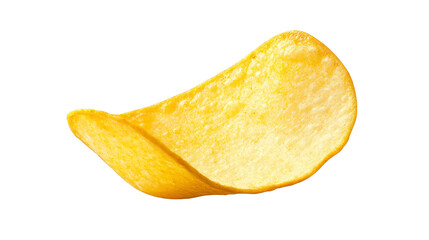 Closeup of a fresh potato on vibrant green background, study in simplicity