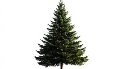 Isolated Christmas Tree, nature, evergreen