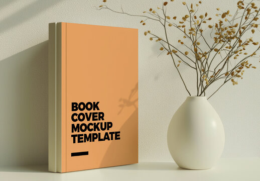 Book Cover Mockup Template